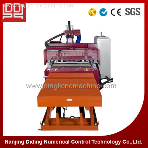 Wood drilling machine